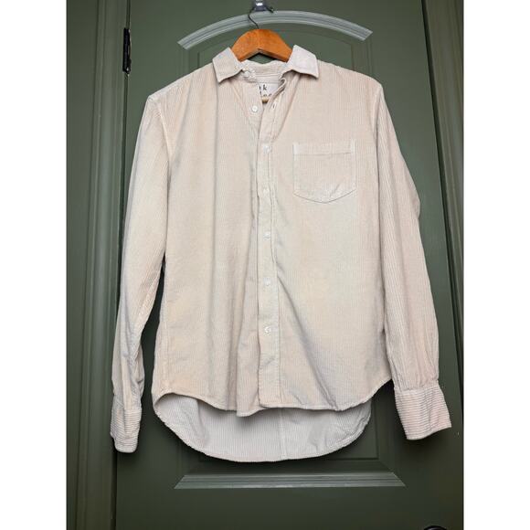 Frank & Eileen Other - Frank & Eileen LUKE Relaxed Fit Corduroy Long Sleeve Soft Button-Up Shirt Tan XS